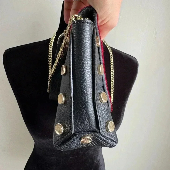 Italian Leather crossbody bag - Picture 4 of 11